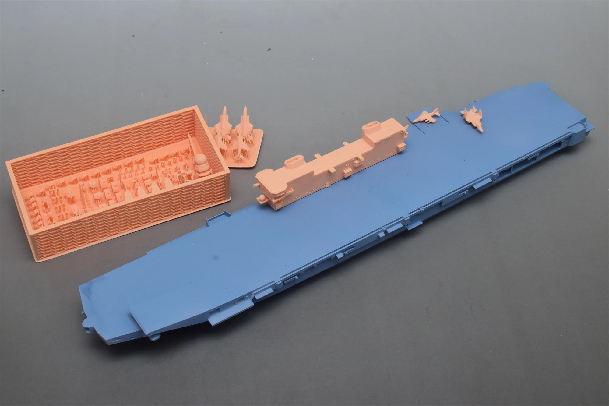 3D print kit 1/700 Italian aircraft carrier Cavour CVH 550 (waterline)