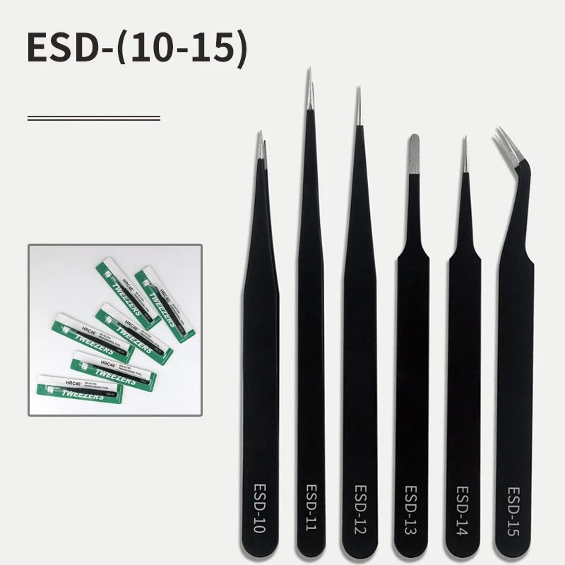 Nail Tweezers Eyelash Extension Tweezers Kits Tweezers Professional Stainless Steel Volume