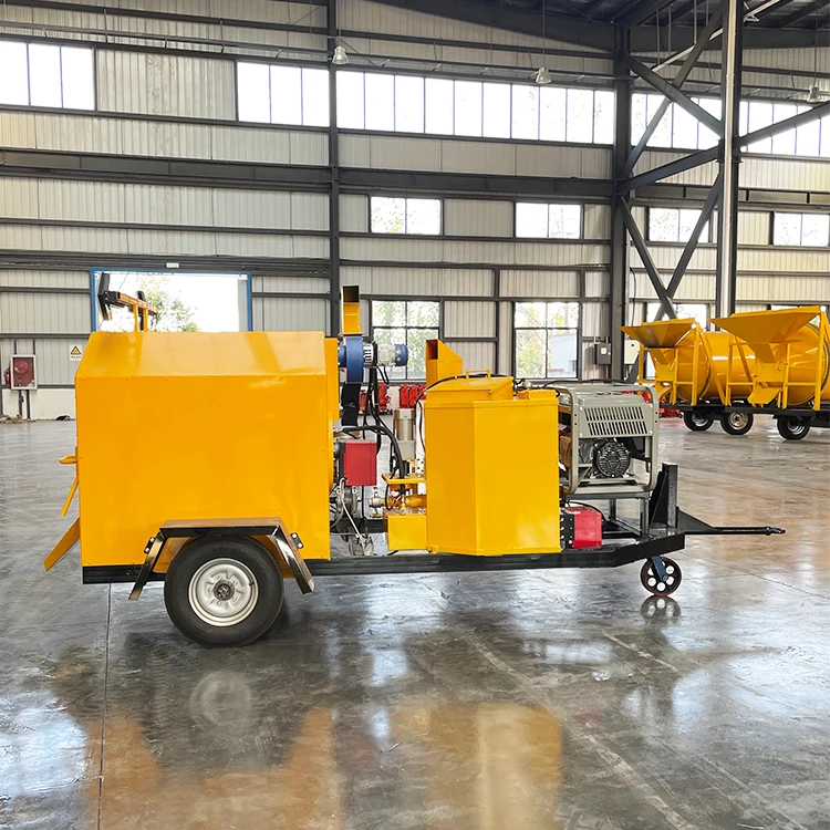 Small Mobile Asphalt Mixer With Fast Discharging Speed Road Maintenance Machinery Asphalt Mixing Plant