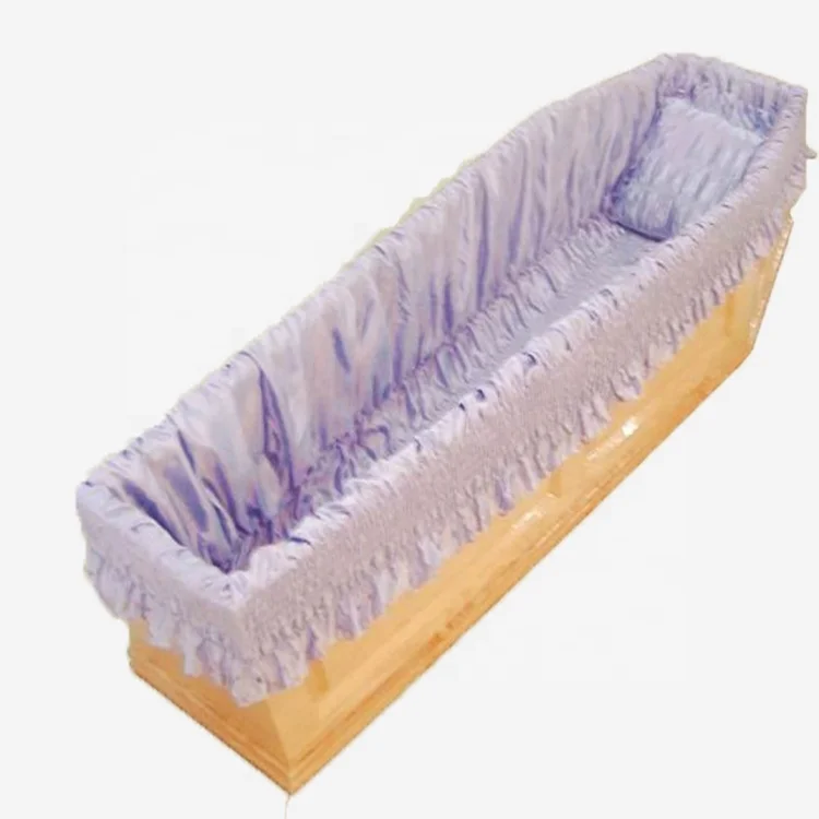 China factory wholesale Italy style coffin lining funeral cloth and coffin interiors decoration