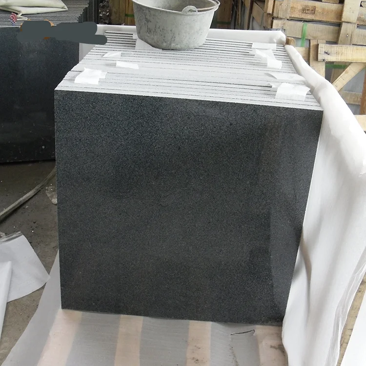 Wholesale Granite Top Flamed Floor Tiles Select Type G654 Sheet Paving Stone