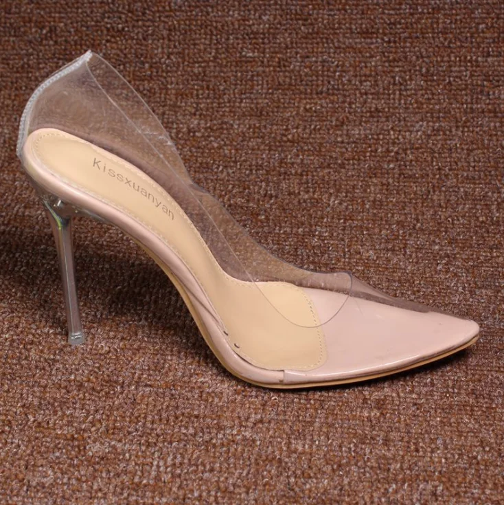 c11481a newest plus size women pumps high heel jelly shoes