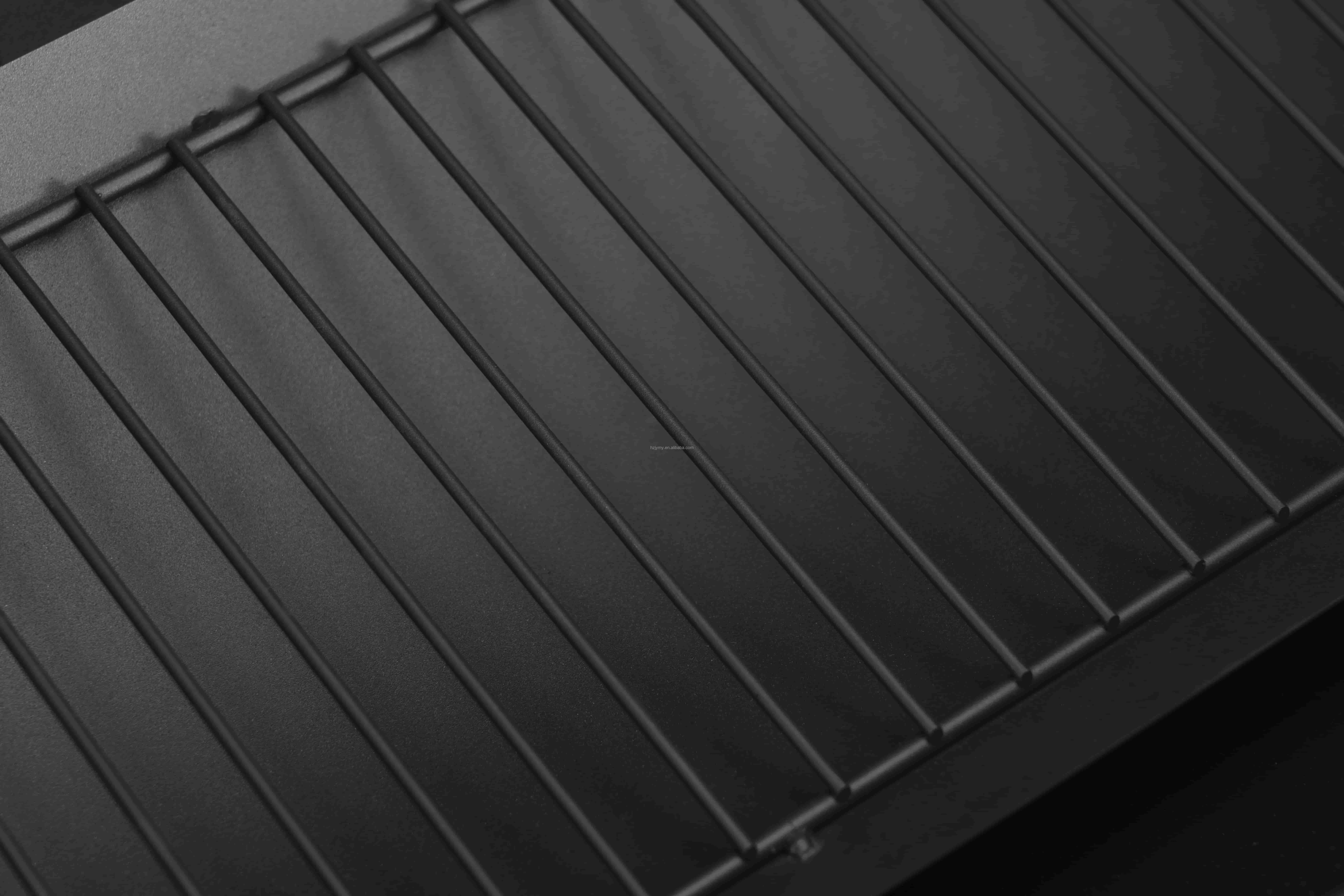 New Courtyard Garden Charcoal Grill Trolley Smoker Barbecue Griller Portable with Wheels Charcoal Bbq Grill