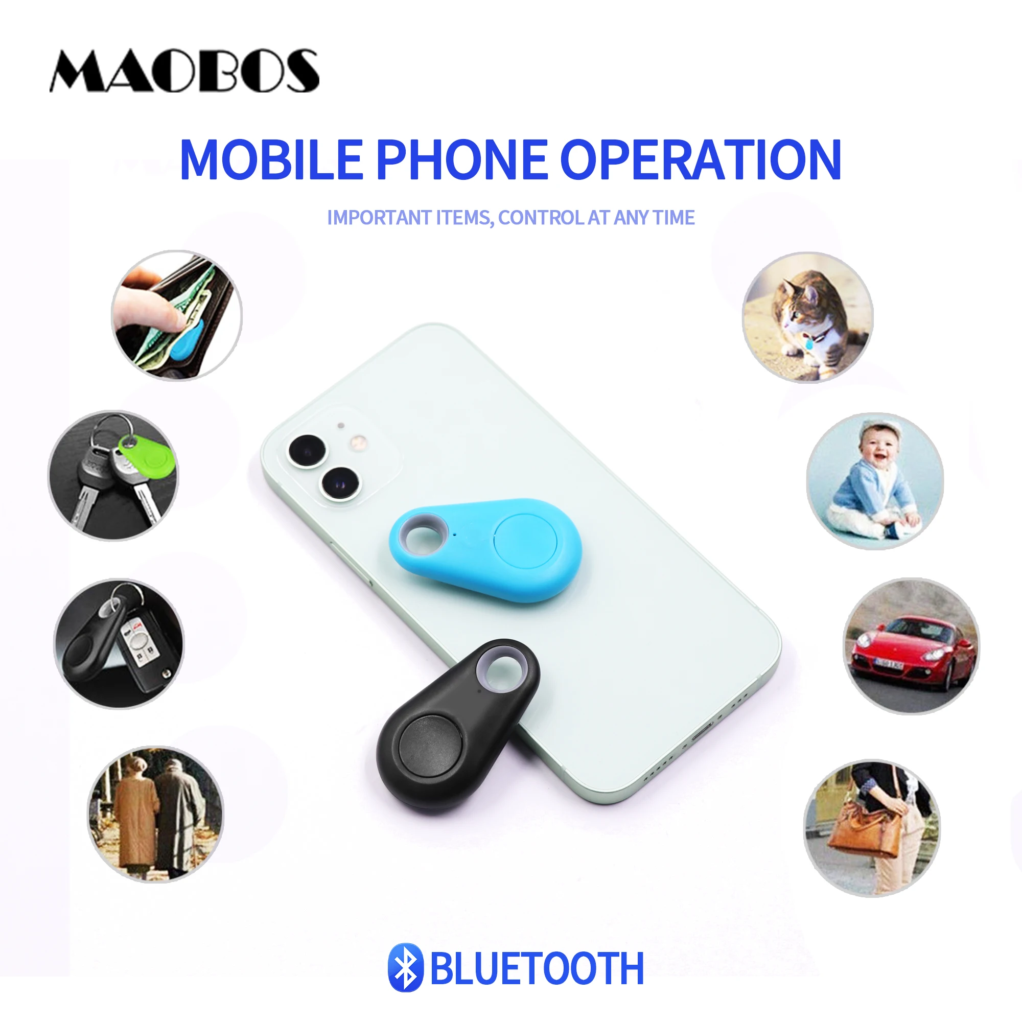 Waterproof Pet GPS Tracker With Microchip For Dog/Cat Animal Tracking Device