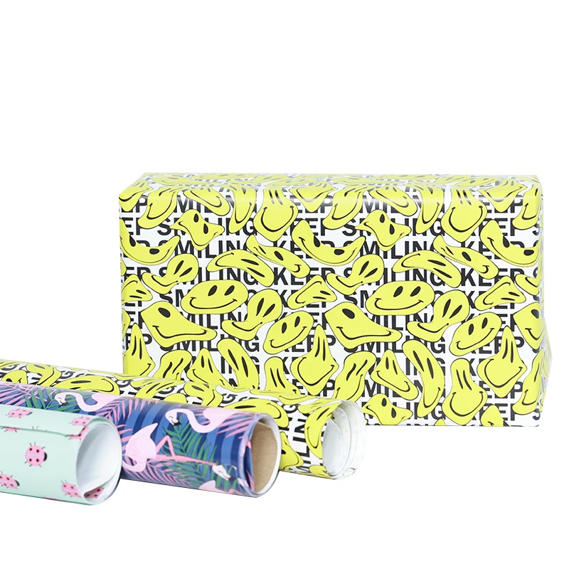 Fast Delivery Custom Wrapping Paper Cmyk Quality Tissue Paper for Packaging Wrapping Gift