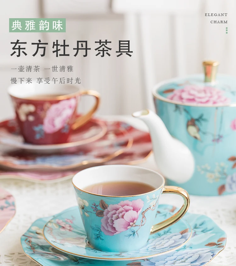 Durable Using Low Price Customized Bone China Teacup Ceramic Saucer Set
