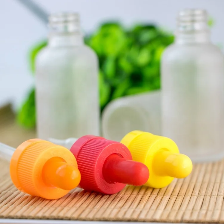 Оптовая продажа пустой 1 унц. стеклянная бутылка для капельницы многоразовые капельницы бутылки для химии лабораторные химикаты