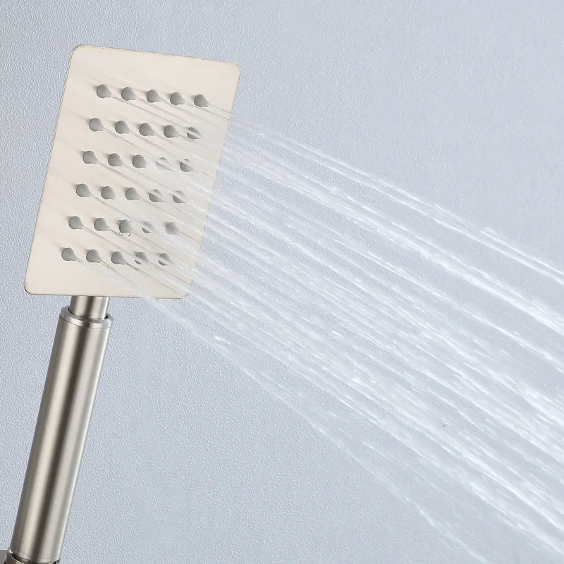 Multi Function Waterfall Types Of Bath And Shower Faucet Handles Bathroom Shower Set