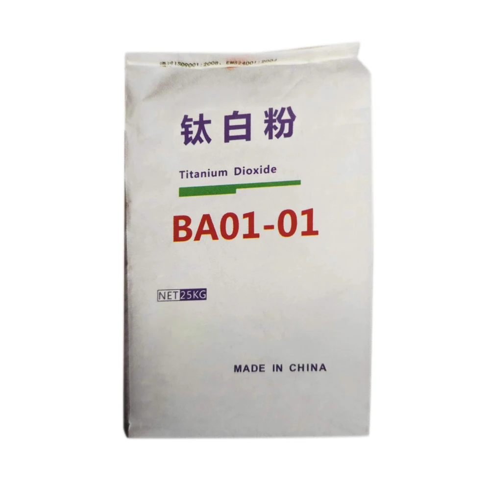 High Quality Tio2 Titanium Dioxide Powder Ba01-01 Industrial Grade Anatase Titanium Dioxide 25Kg Bag Price