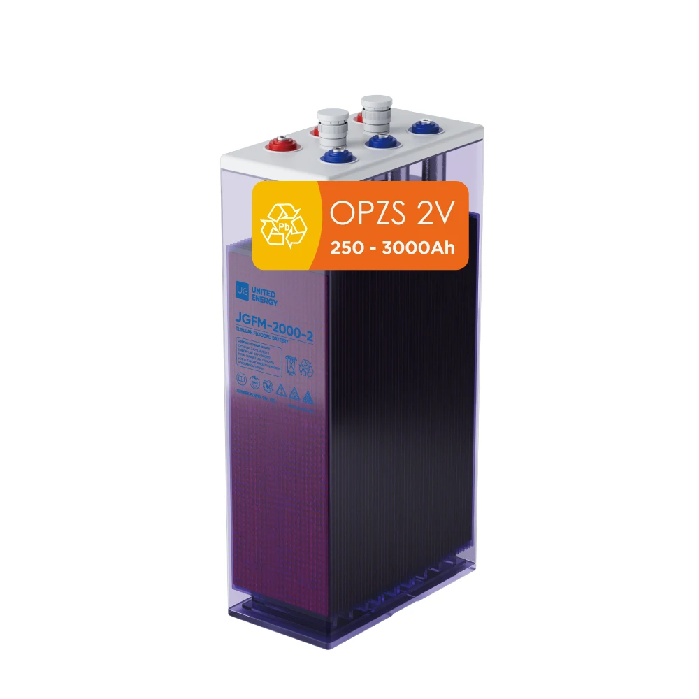 UE solar gel battery 2v 250ah 600ah 1000ah 1500ah opzs flood battery price