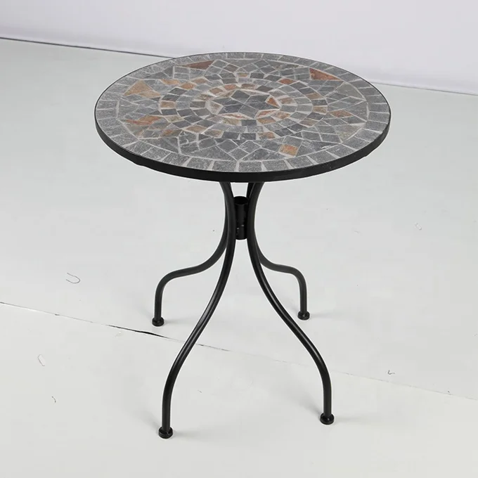 Набор столов и стульев для бистро STONE MOSAIC из