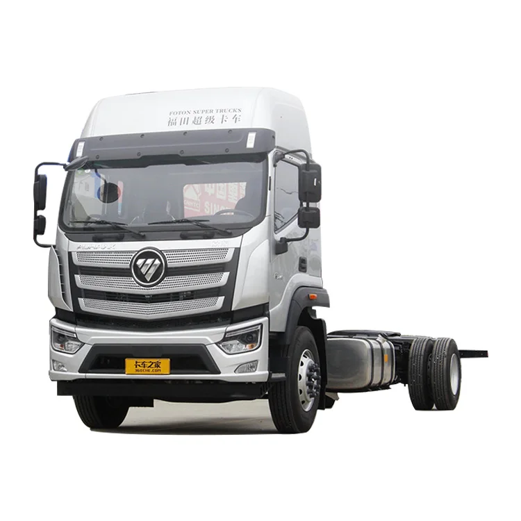 Factory Direct Sales New R Series 245Hp 220Hp 190Hp Foton Auhawk 9.78m Box 4x2 Light Truck Cargo Van Diesel Fuel Large Inventory