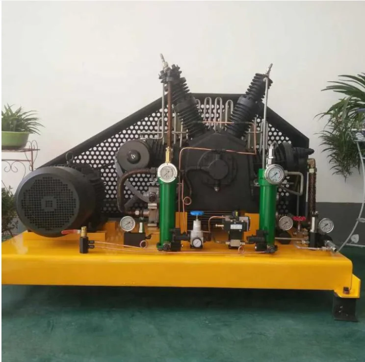 professional  safety assured   stable and noiseless 80M3 per hour 150bar nitrogen gas booster pump