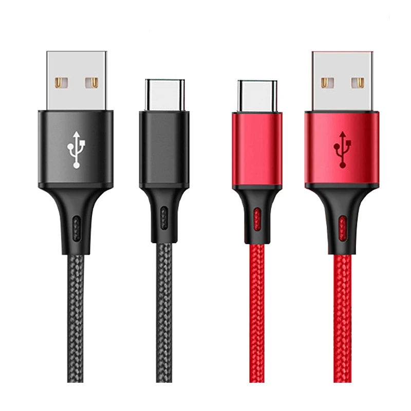 2020 горячая Распродажа 2.4A высокоскоростной зарядный кабель с разъемом usb type-c зарядное устройство кабель для передачи данных