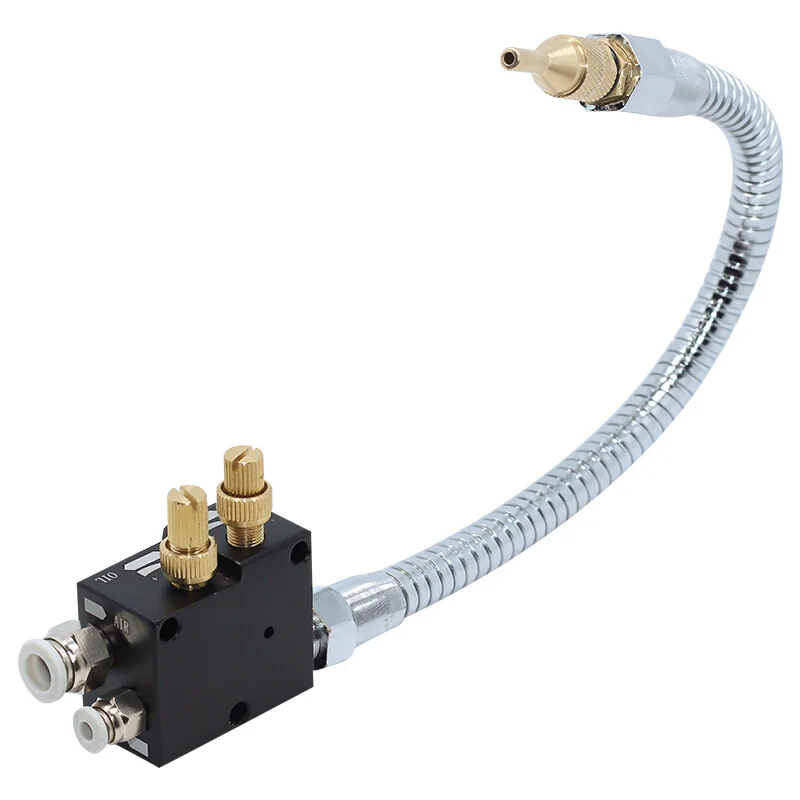 Machine Tool Cooling Sprayer Engraving Machine CNC Machine Tool Mist Nozzle Atomization Cooling Pneumatic Metal Tube Sprayer