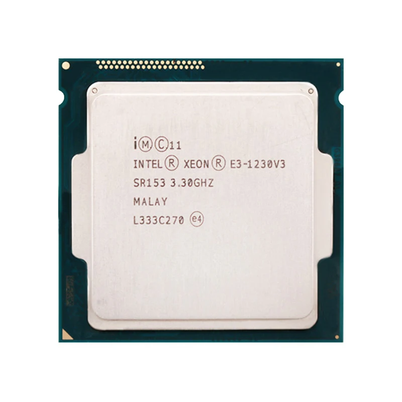 100% Best quality cheapest Processor cpu Intel Xeon E3-1230V3 Haswell 8MB 3.3GHZ