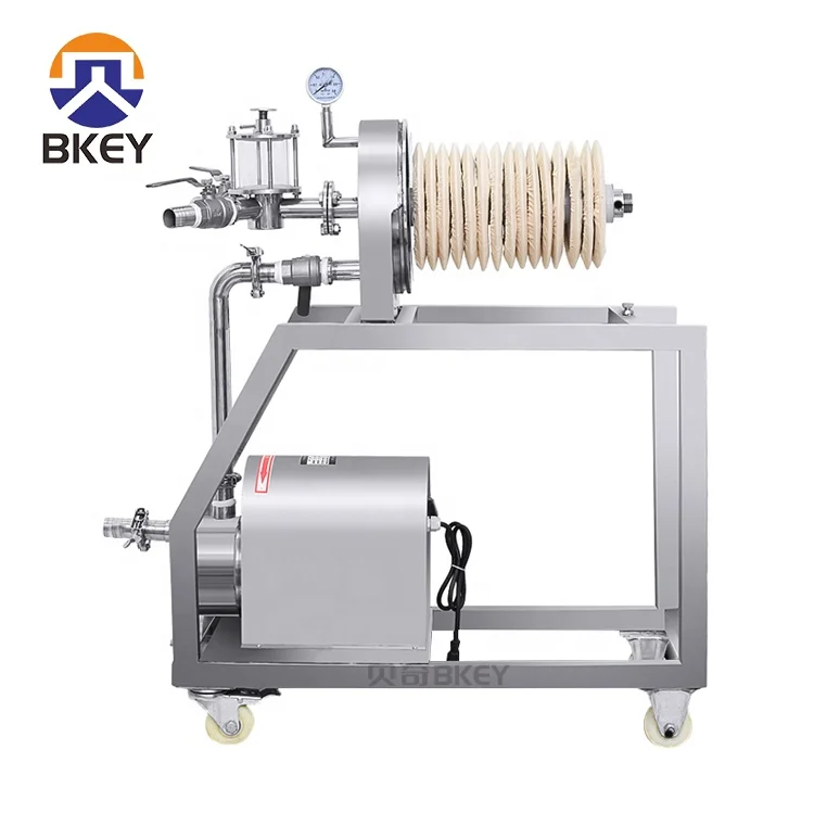 Sanitary Beer Wine Alcohol Filtration System Filter Cartridge Filter Housing Manufacture Filter