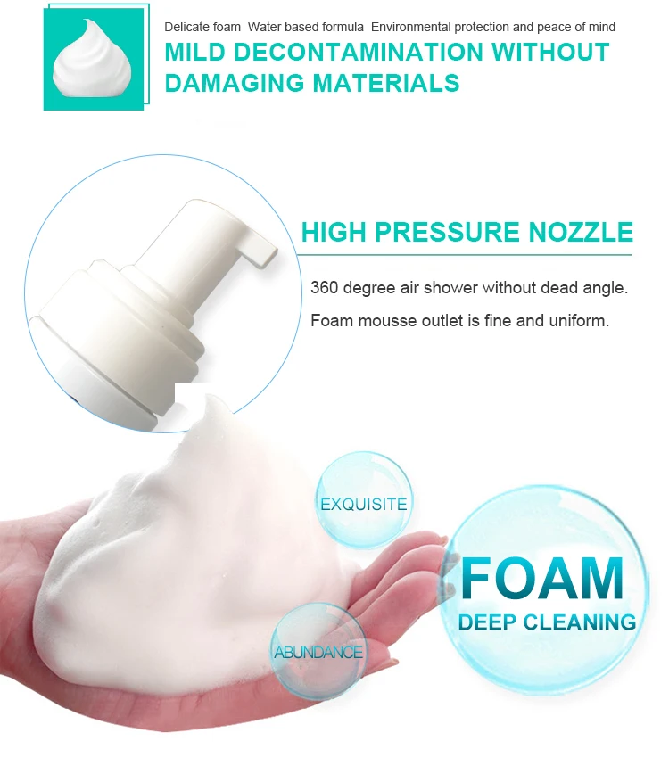 New Product Sneaker Cleaner Foam Spray Waterproof Decontamination Shoe Care Kit