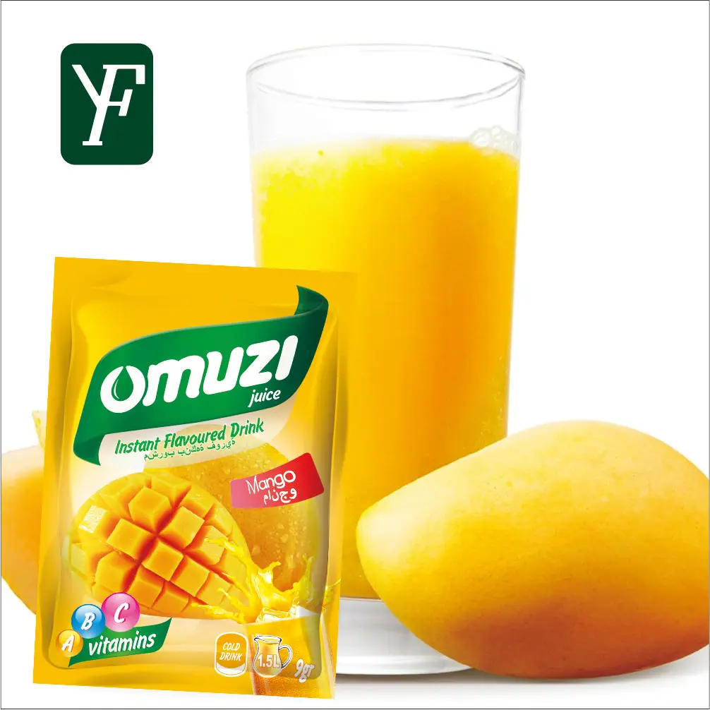 Мгновенный напиток, сладкий фруктовый порошок, аромат манго, органический Рамадан, семейный напиток, сок