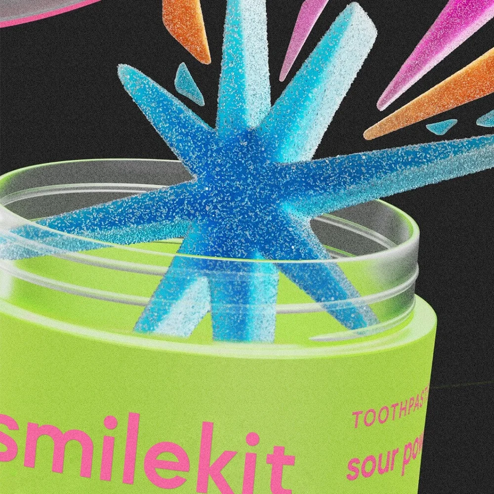 Daily Home Use Sour Teeth Whitening Powder