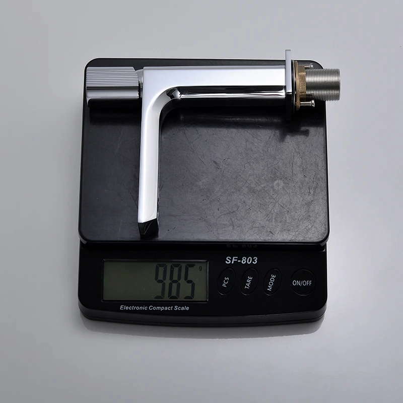 Lusa High quality One Hole Mixer Tap Deck Mount Tap Single Handle Lavatory Basin Vanity Sink Faucet Bathroom Faucet