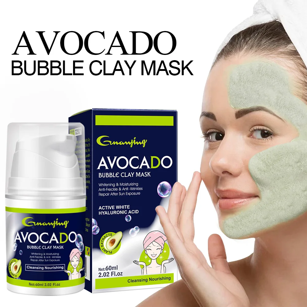 Factory Wholesale Sheet Organic Face Skin Whitening Carbonated Bubble Clay Mask