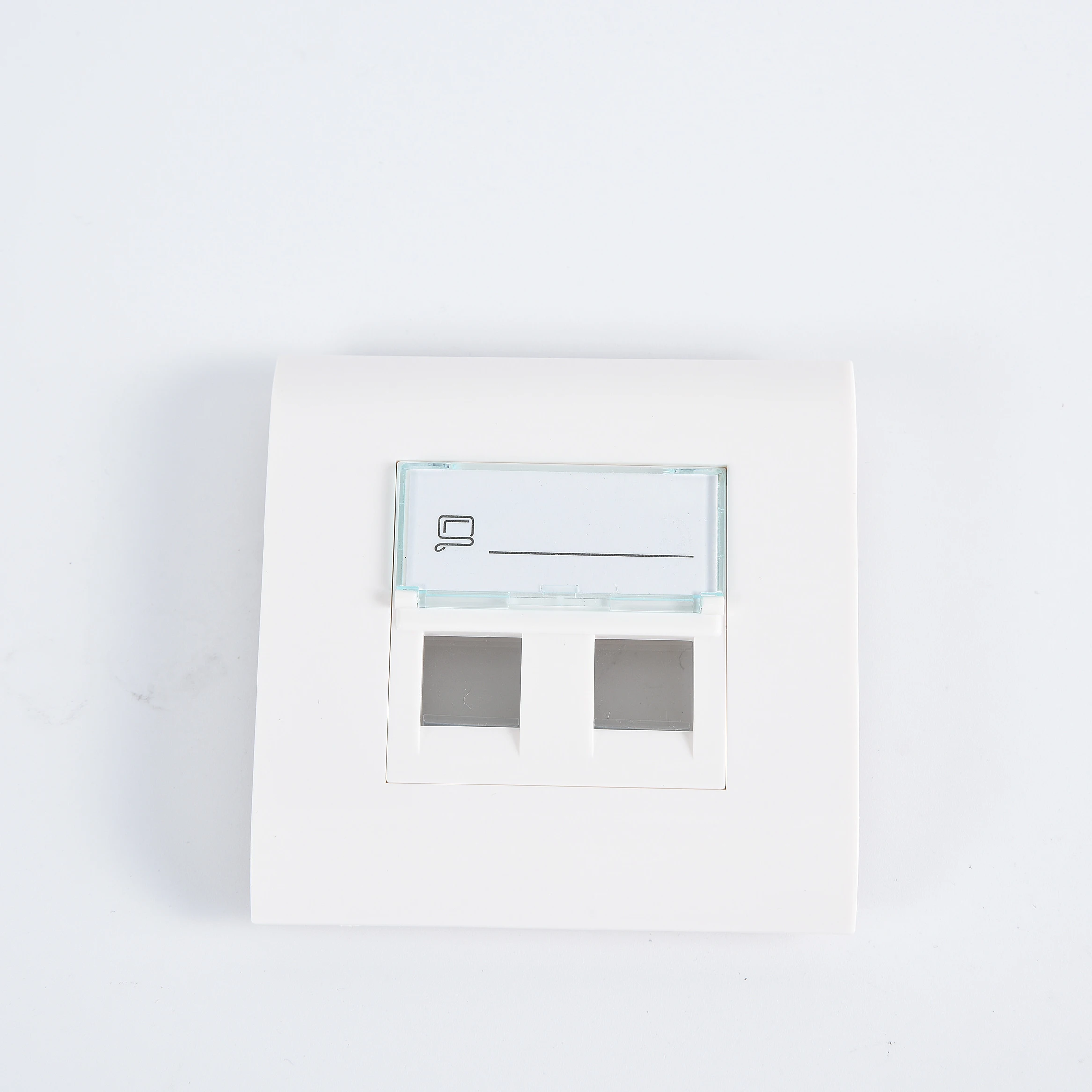 Выход RJ45 Keystone Jack рамка для STP/UTP Cat5e Cat6 Cat6A keystone jack Holder