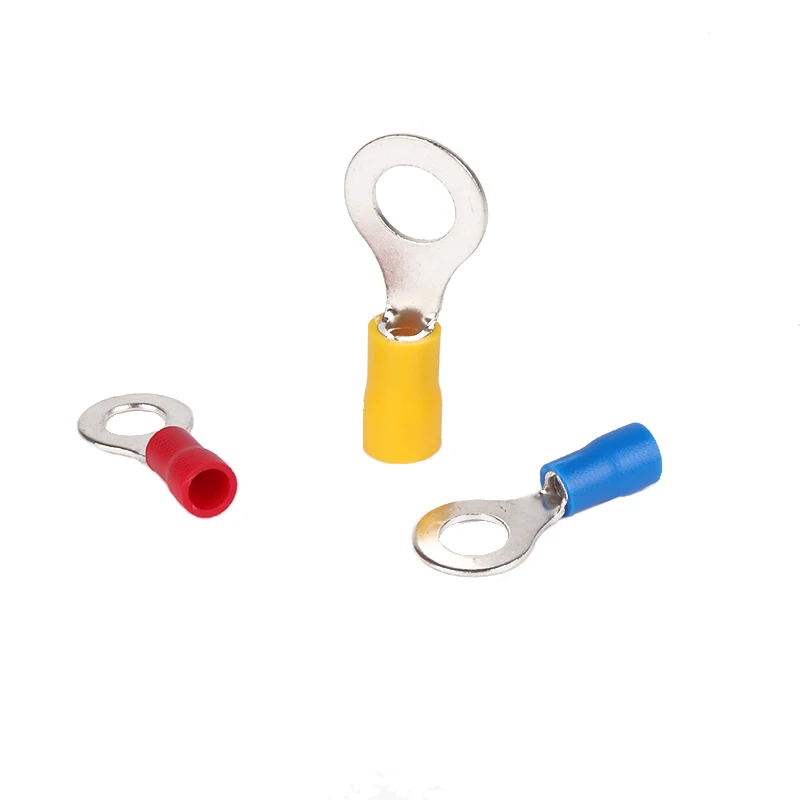 Лидер продаж из Таиланда, низкая цена, обжимные наконечники различных цветов и размеров, изолированные медные наконечники