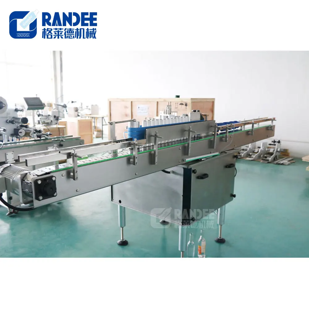 Automatic beer round glass bottle with water proof paper label cold wet glue labeling machine for beverage industry