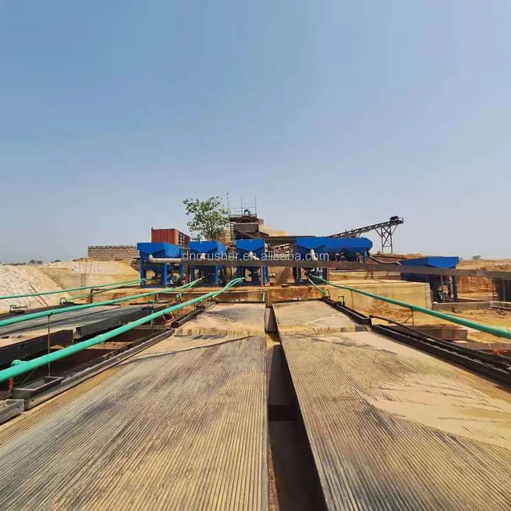 Nigeria 50tph rock and alluvial tin mine extraction equipment full line tin ore upgrade plant