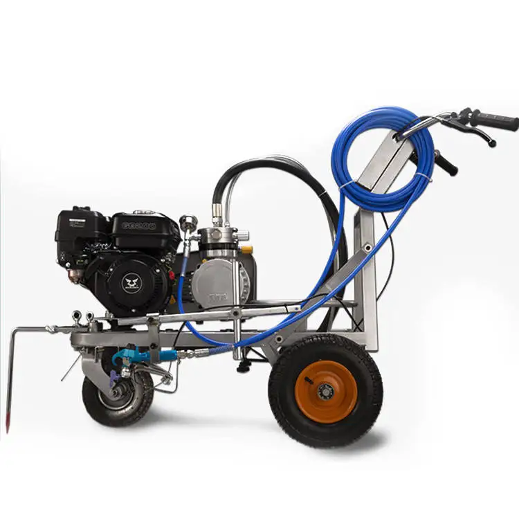 New Efficient Road Line Machinery Advanced Road Marking Machine with Reliable Pump and Engine