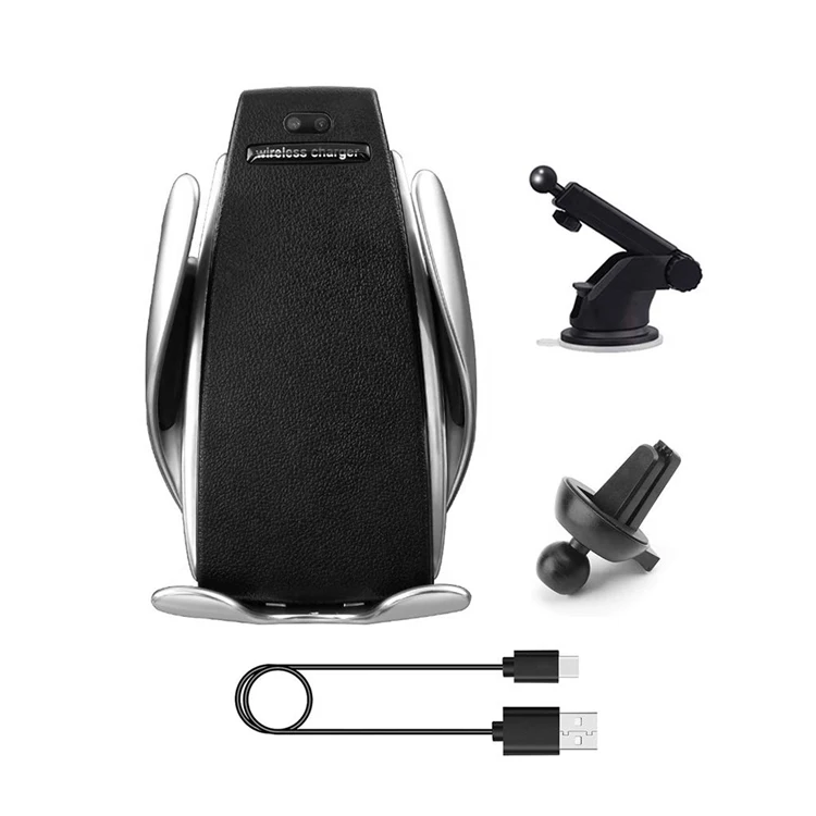
2021 trending 10W fast Wireless Car Charger Qi Auto-Clamping Air Vent Dashboard Phone Holder car accessories car gadgets 