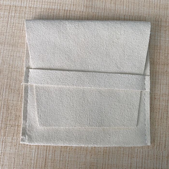 Custom Logo Jewelry Package Microfiber Snap Button Pouch Bags Jewellery small earrings Pouch Gift Bag