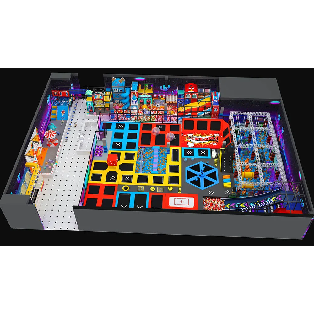 Tree House Indoor Playground Softplay Equipment Toddler Kids Amusement Game Indoor Playground Set