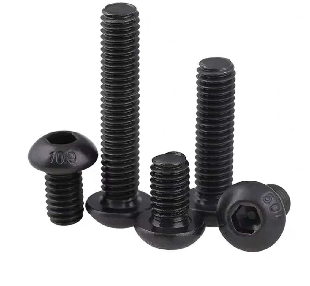 China fastener iso 7380 m3 m4 m5 m6 m8 304 stainless button head allen bolt Pan hand allen socket bolt