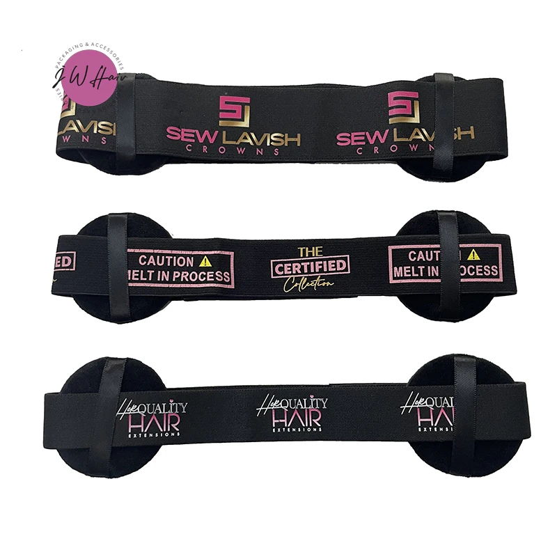 Newest Product Edge Melted Band Custom all size comfortable Ear Protectant Lace Band