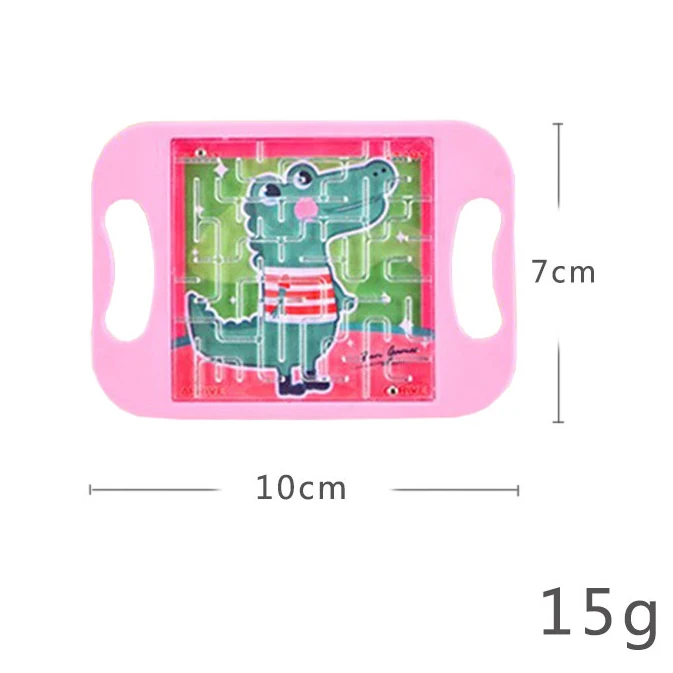 OEM Custom Portable Travel Classic Balancing Labyrinth Rolling Ball Maze Game Board Plastic Mini Toys For Kids