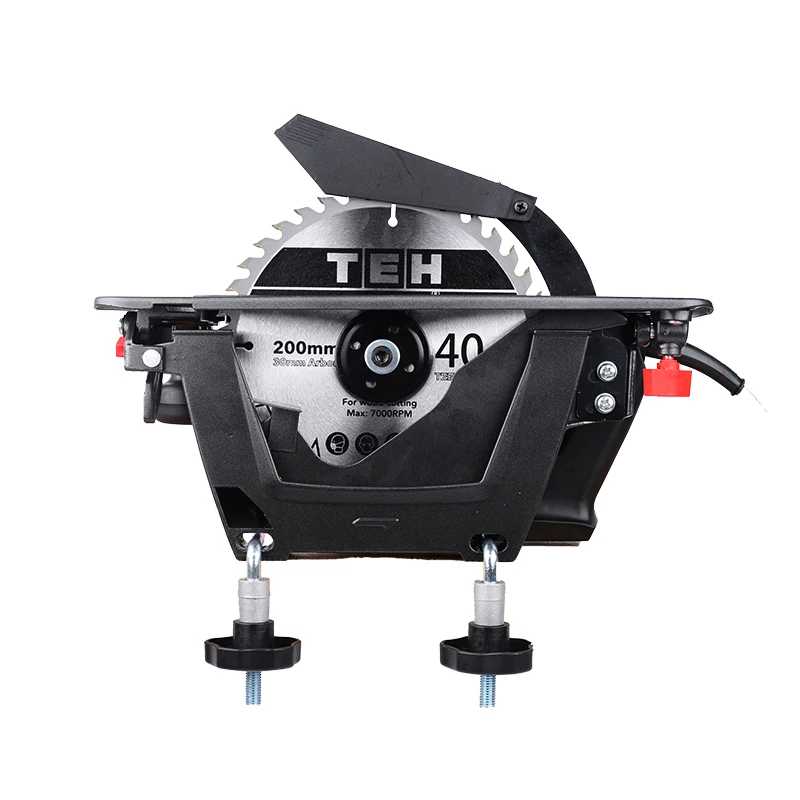 TEH 1800W Safety Guarantee Self Locking Electric Circular Saw 200mm Blade