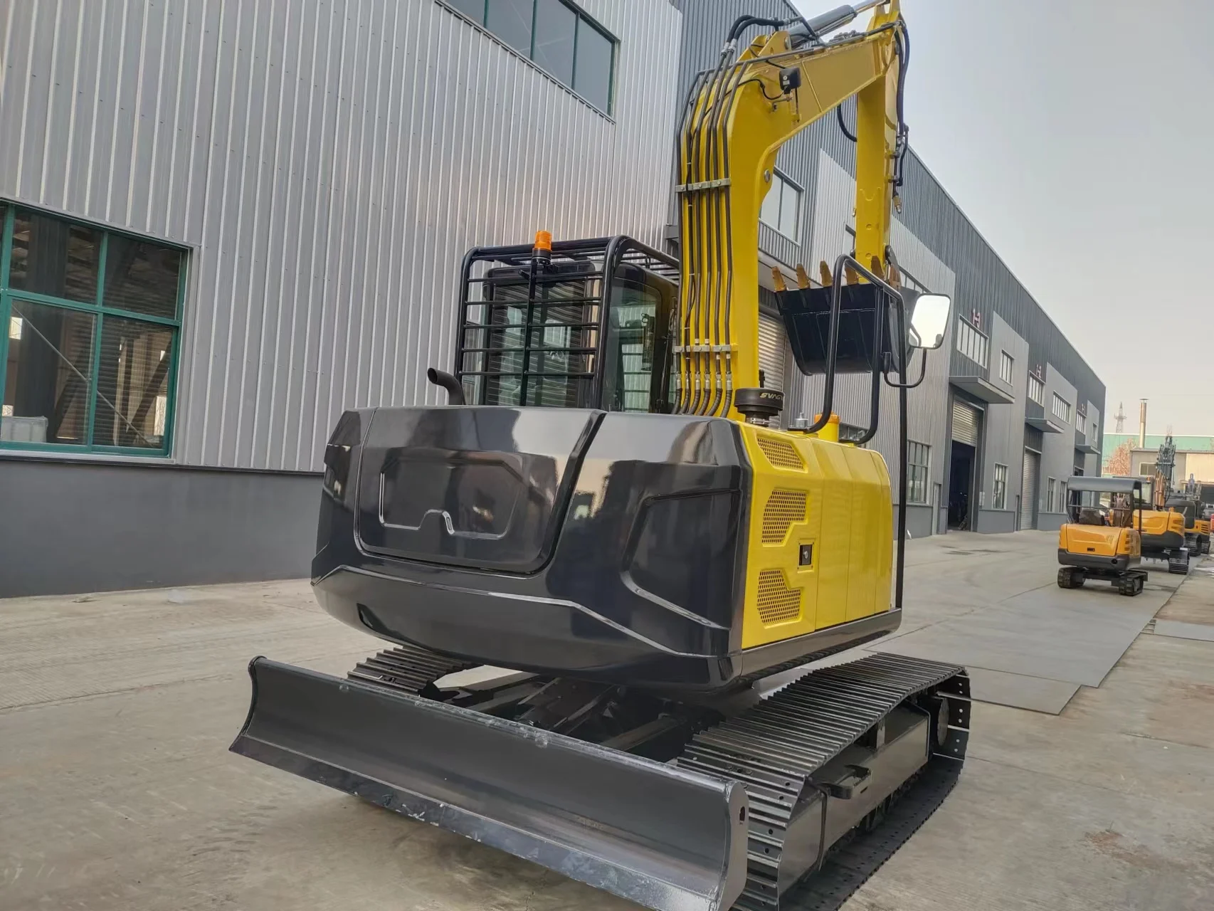 New Cheap 7.5 Ton Excavators with Yanmar Engine 7500kg Excavadora