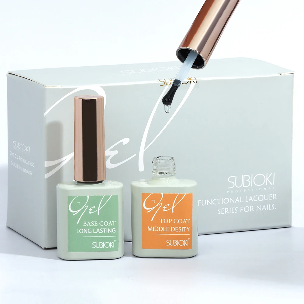 Private Label Nail Multi Functional Gel Polish 15 Options Strong Matte Diamond Top Coat Base Coat