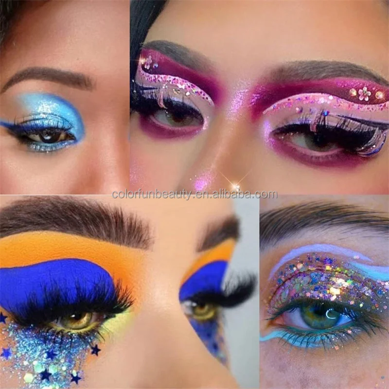 Low MOQ Eyeshadow Glitter Glue Mixing Medium Makeup Gel Private Label Pigment Mixing Medium