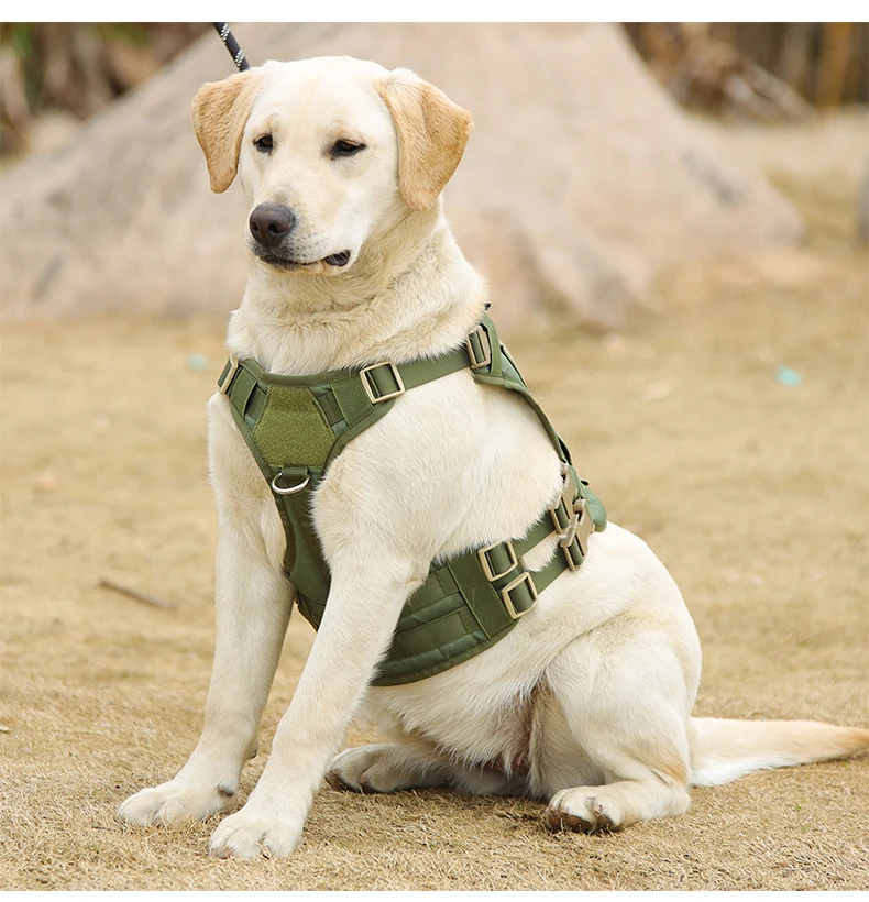 Hotsale Adjustable Reflective High Quality Tactical Vest Hunting Gear Training Dog Harness