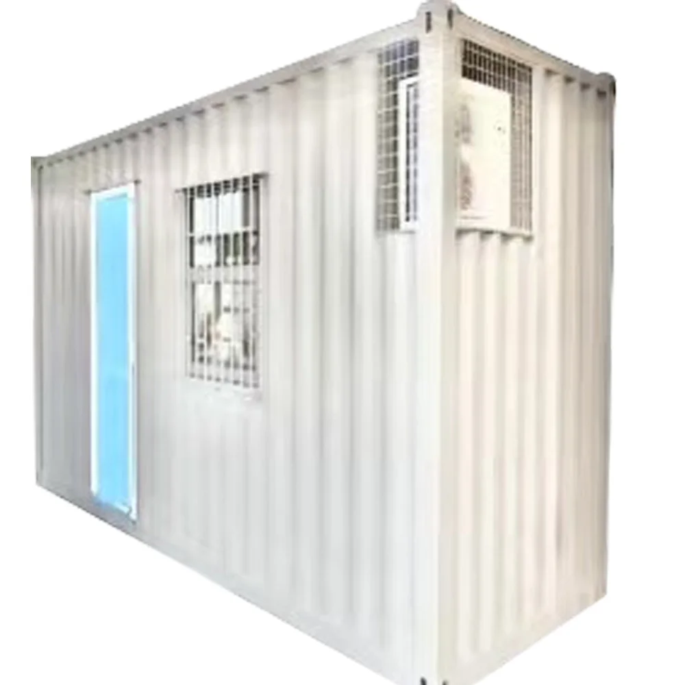 Functional 20GP prefabricated container worker dormitory with eight people