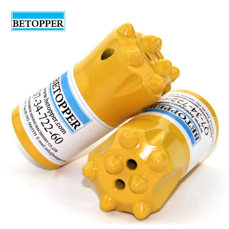 7 градусов карбид вольфрама кнопка вставка 34 мм бит китайский поставщик буровая бита для гидравлической установки