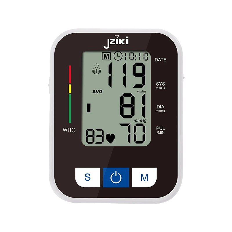 Upper Arm Blood Pressure Monitor Meter Tonometer Sphygmomanometer For Adult, China and Old Health Care