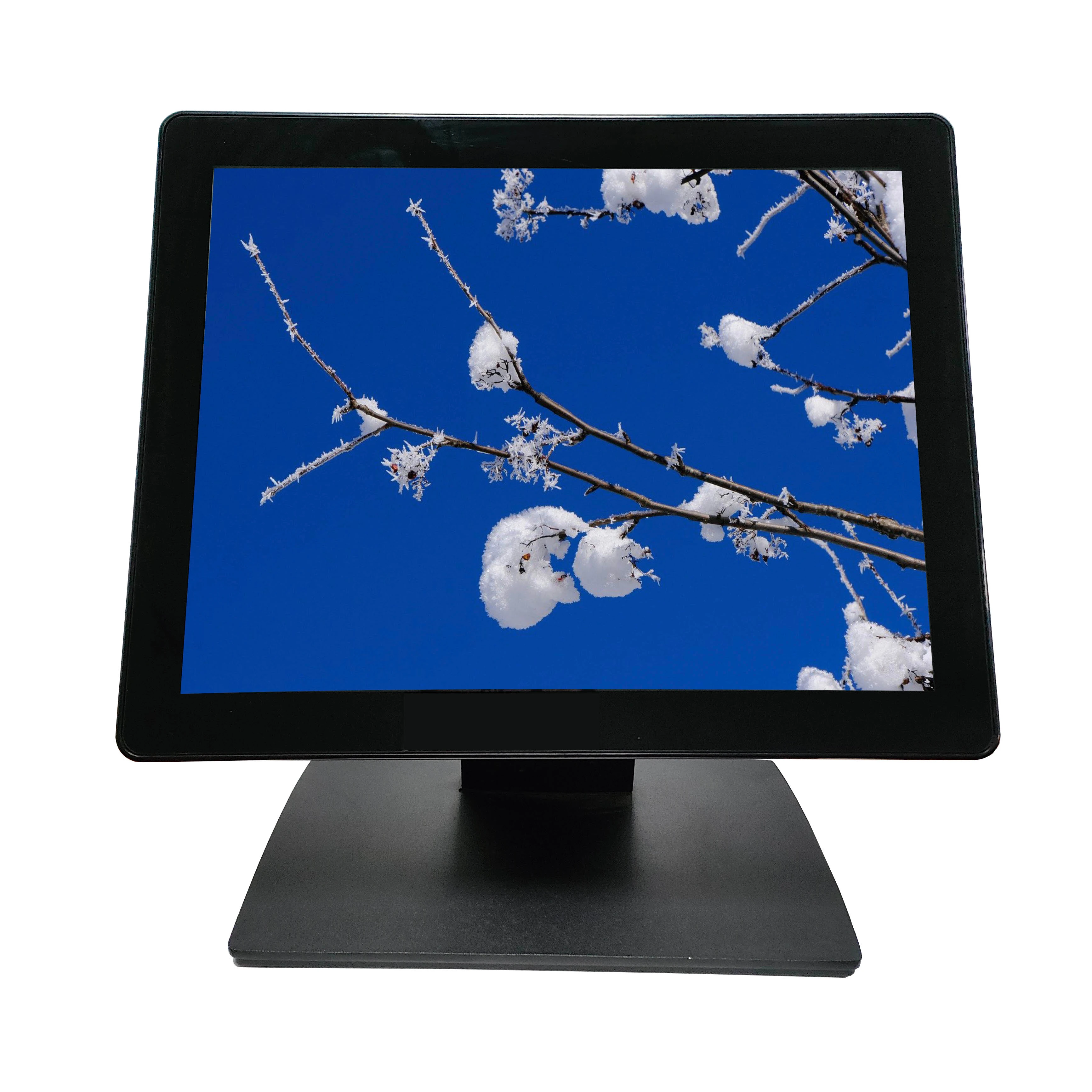 Pos machine Multi-functional 15-inch touch monitor for industrial use resolution 1024*768 capacitive touch monitor