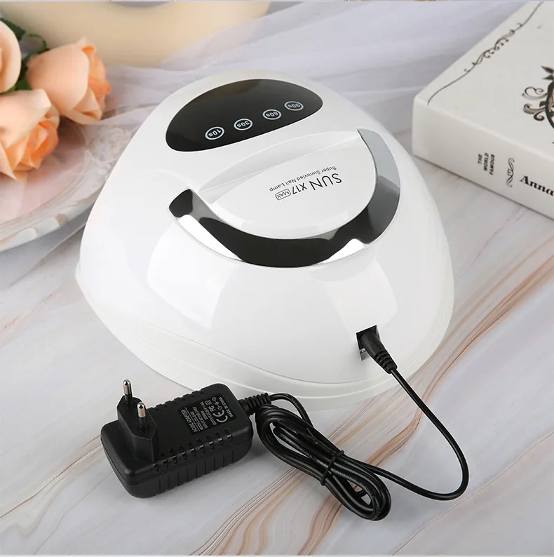 SUNX17MAX 320W Fast 220w Gel Polish Portable Nail Light Professional Nail Dryer UV LED Nail Lamp With Phone Holder