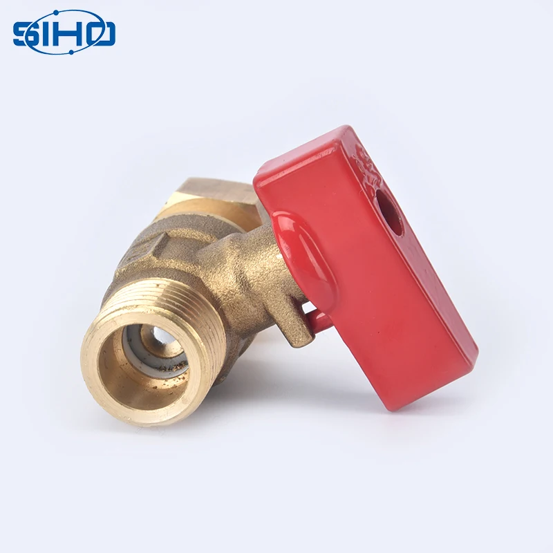 1/2 inch good quality brass ball valve with connector