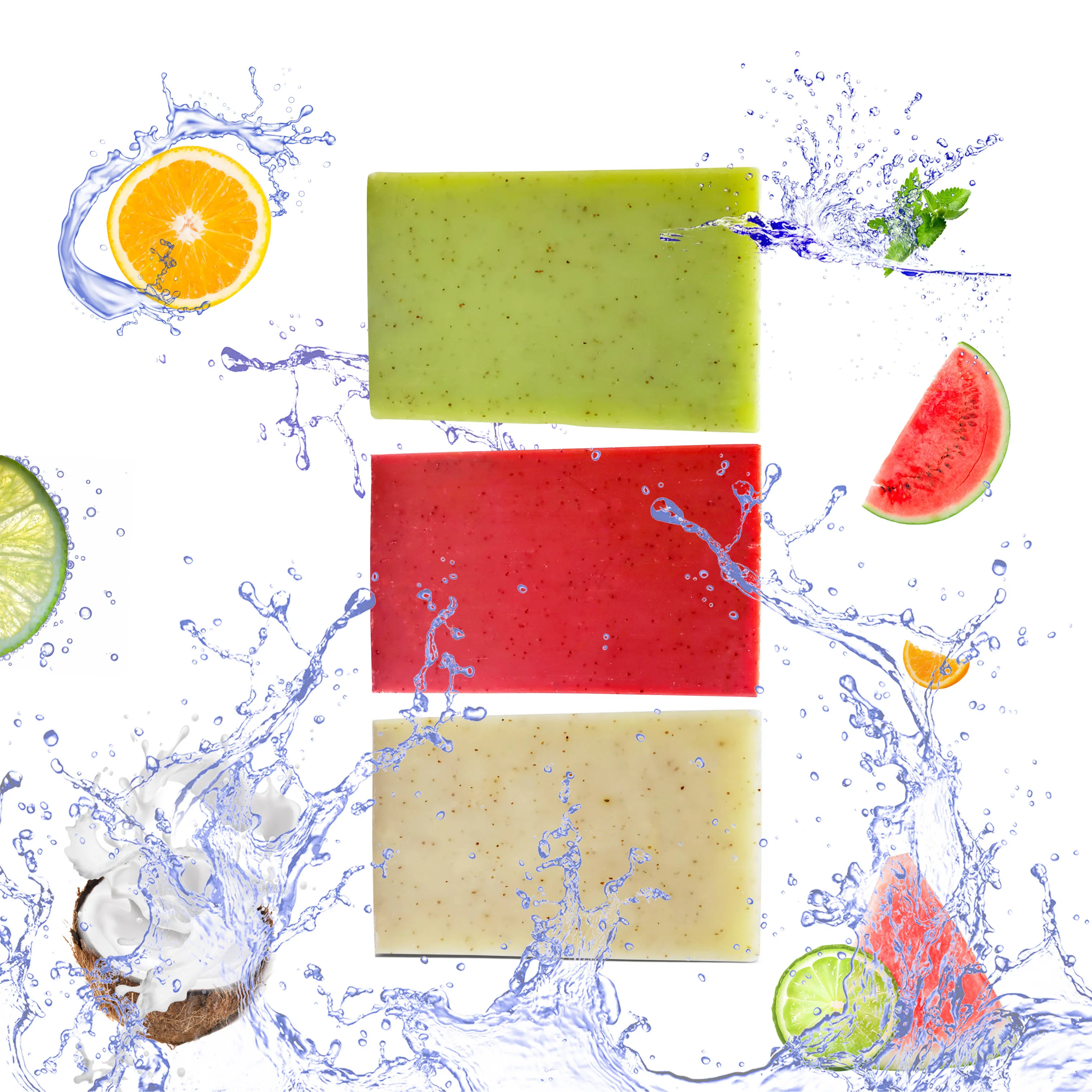 New desgin custom logo handmade nature whitening body cleansing bubble fooy natural soap