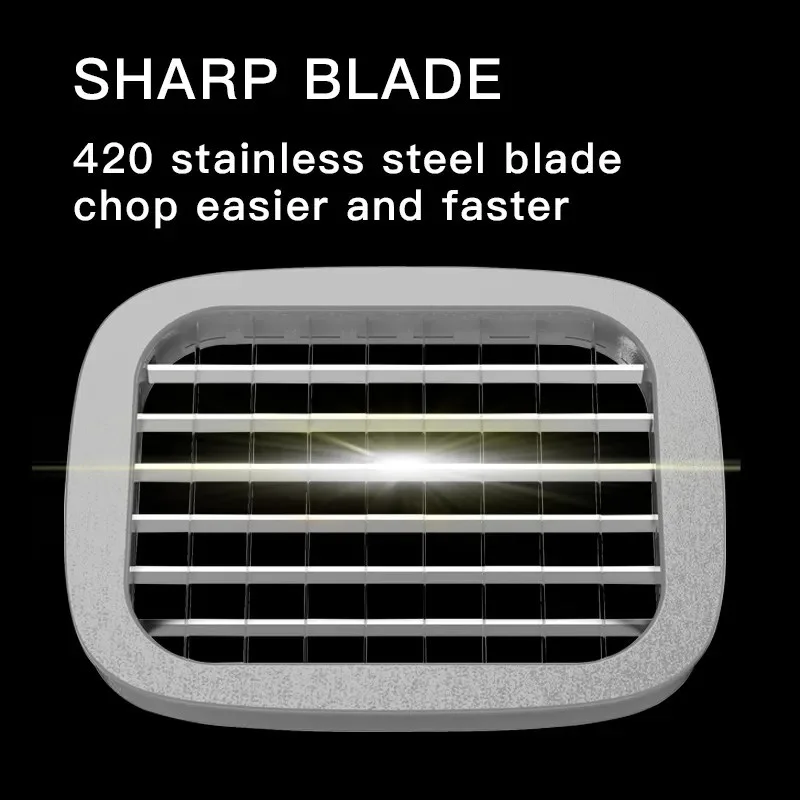 Multifunctional Manual Kitchen French Fries Potato Chips Cutter Slicer Chopper Vegetable Cutter Fruit Salad Cutter